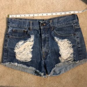 Brandy Melville denim shorts